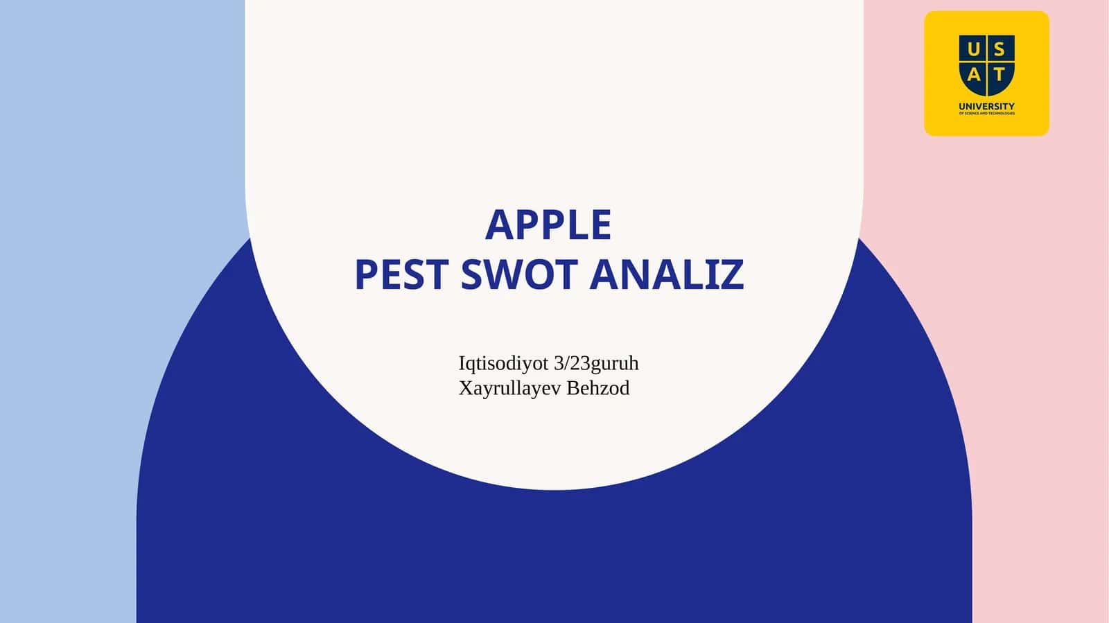 Applepest swotanaliz 1