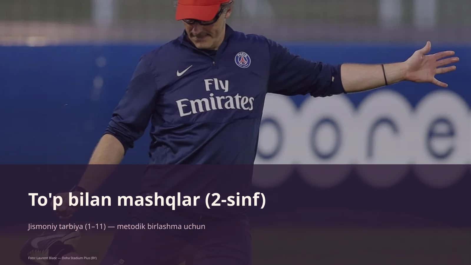 To'p bilan mashqlar (2-sinf) 1