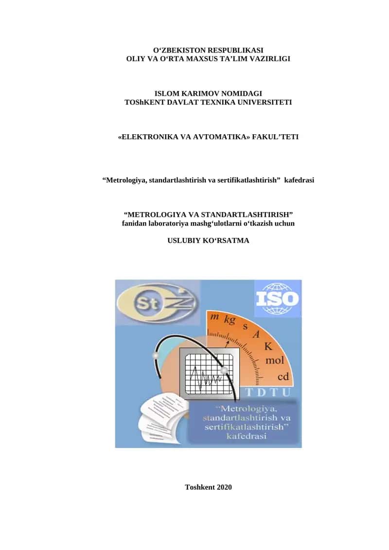 TURLI TIZIMDAGI AMPERMETRLARNI TEKSHIRISH 1