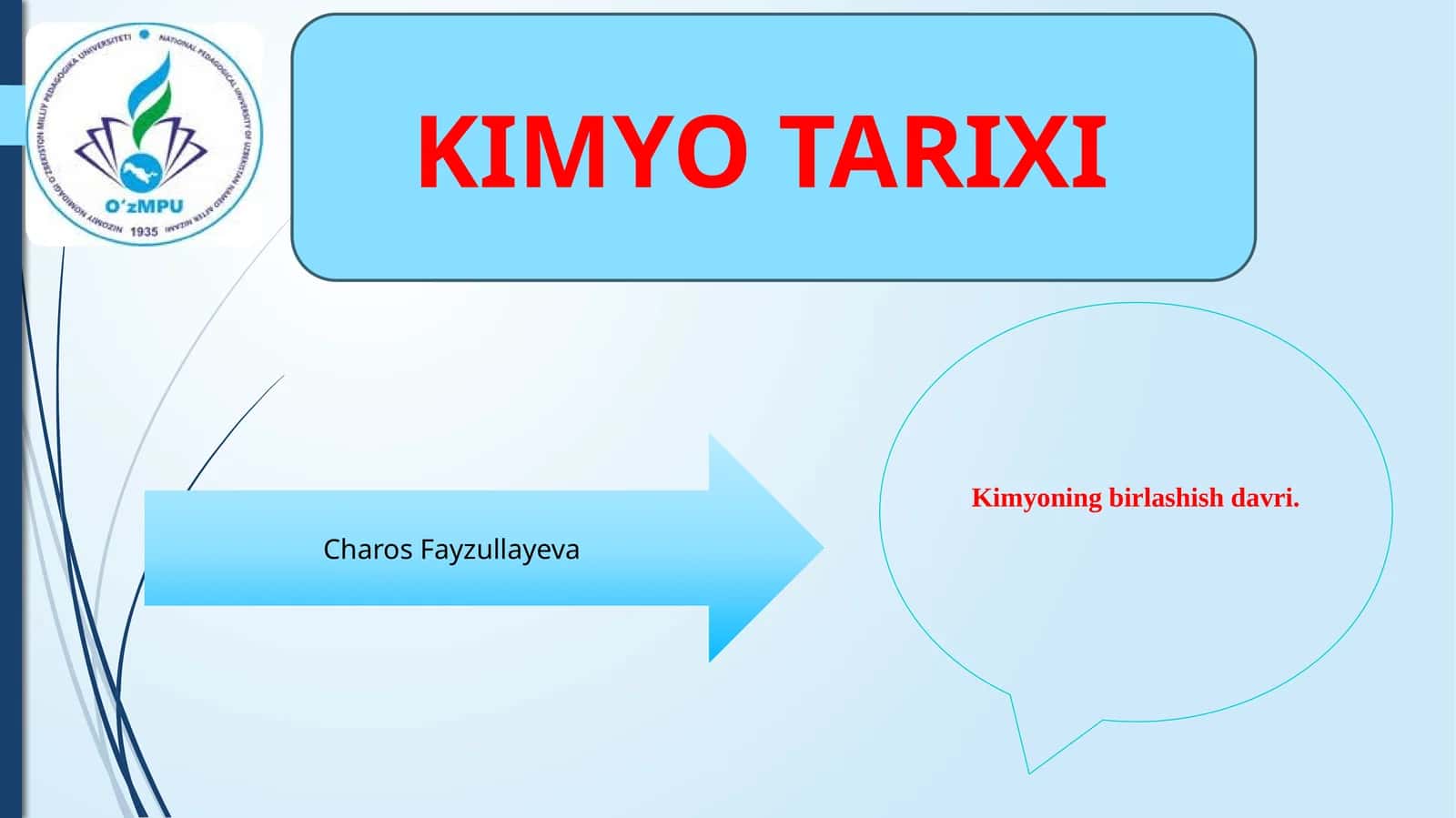 Kimyo tarixi 1