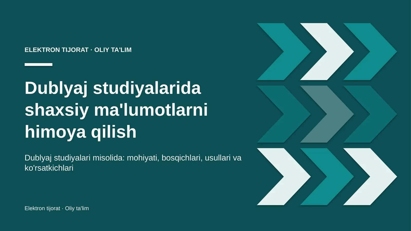 dublyaj studiyalarida shaxsiy ma'lumotlarni himoya qilish 9112 1