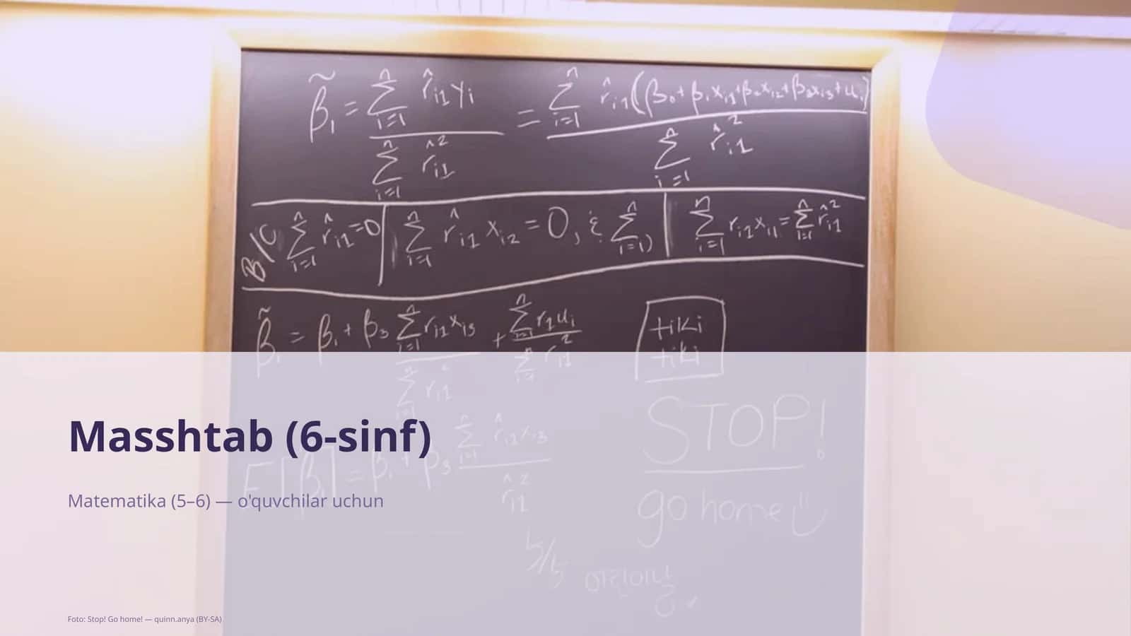 Masshtab (6-sinf) 1