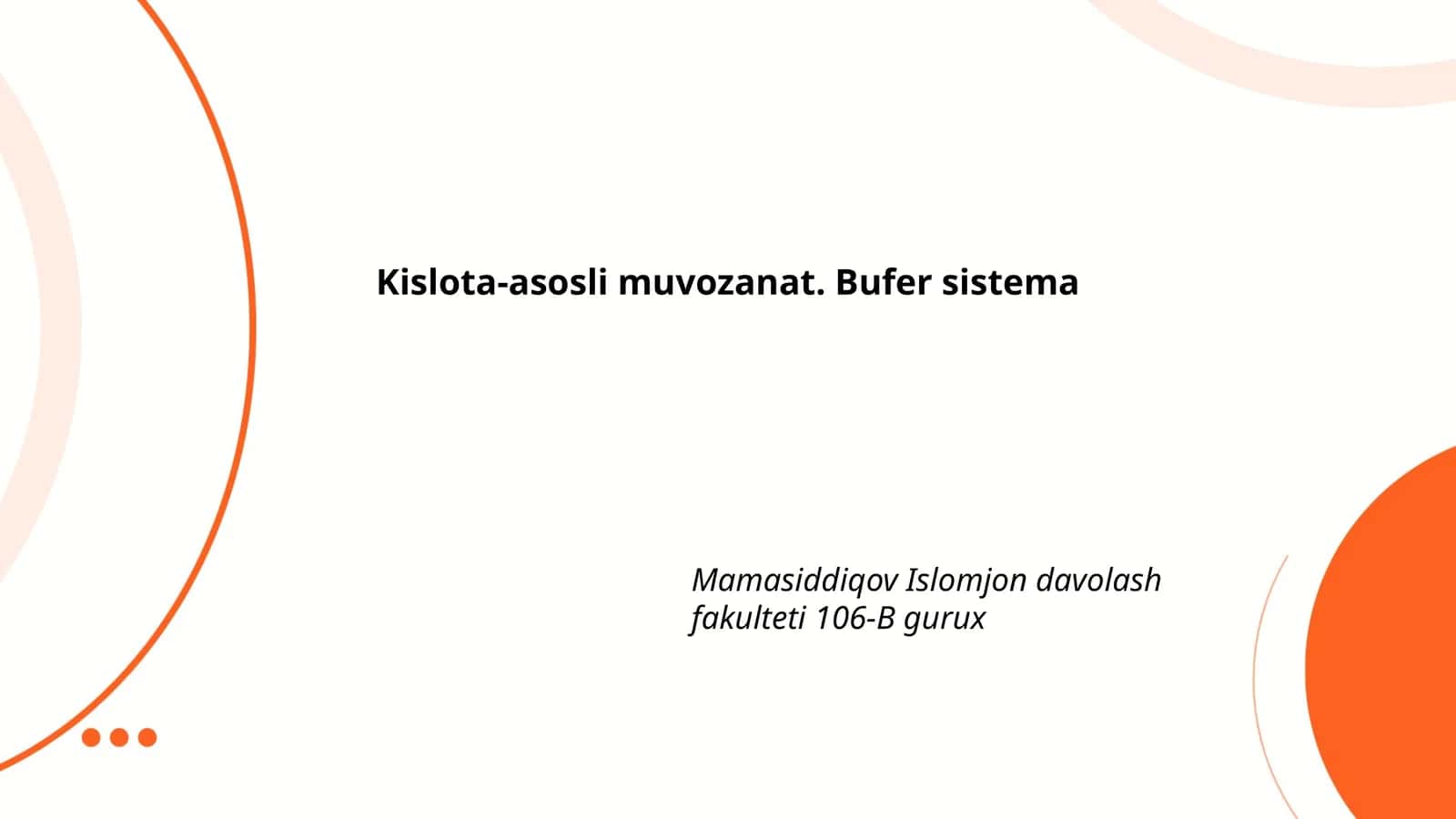 Kislota-asosli muvozanat 1