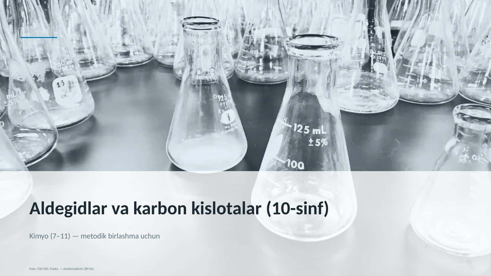 Aldegidlar va karbon kislotalar (10-sinf) 1