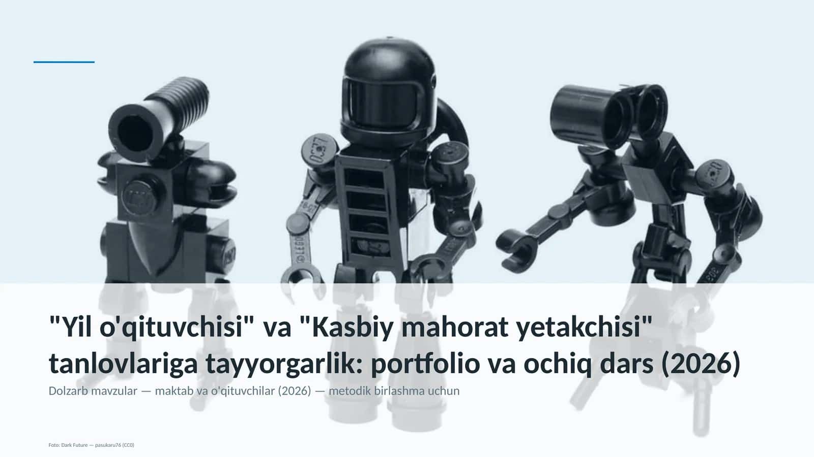 "Dolzarb mavzular — maktab va o'qituvchilar" 1