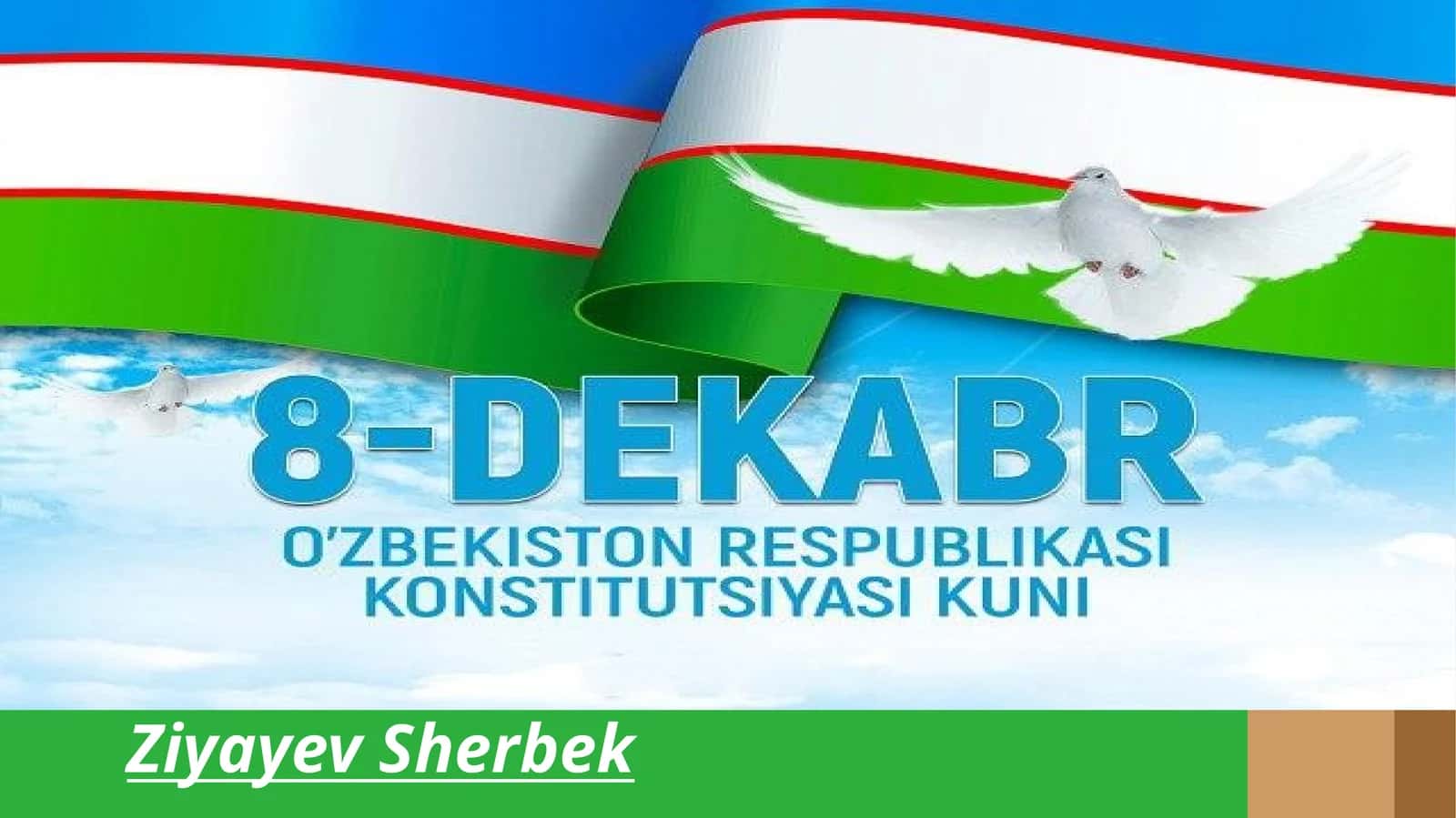 Konstitutsiya (Constitution) 1