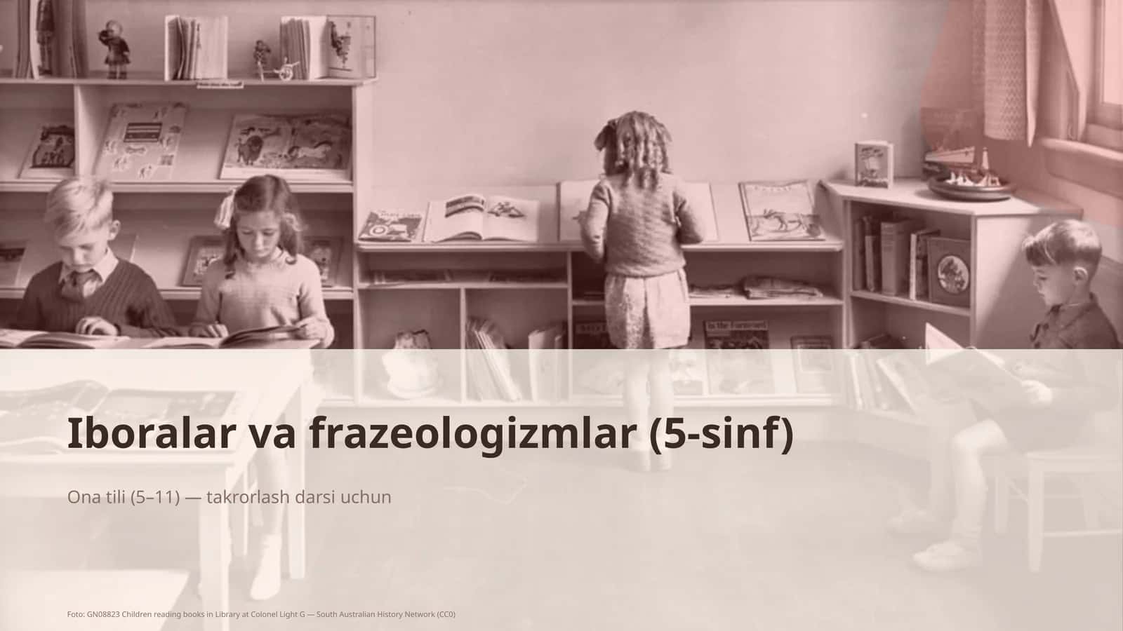 Iboralar va frazeologizmlar (5-sinf) 1