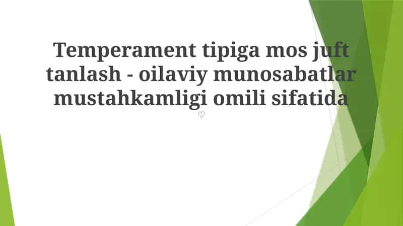 Muloqot va Mojaro Yechish 1