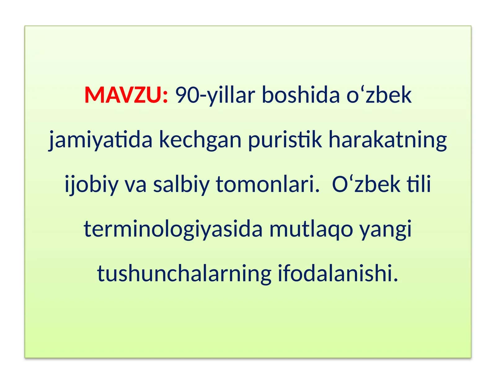 Soz yaratish fanining metodlari 1