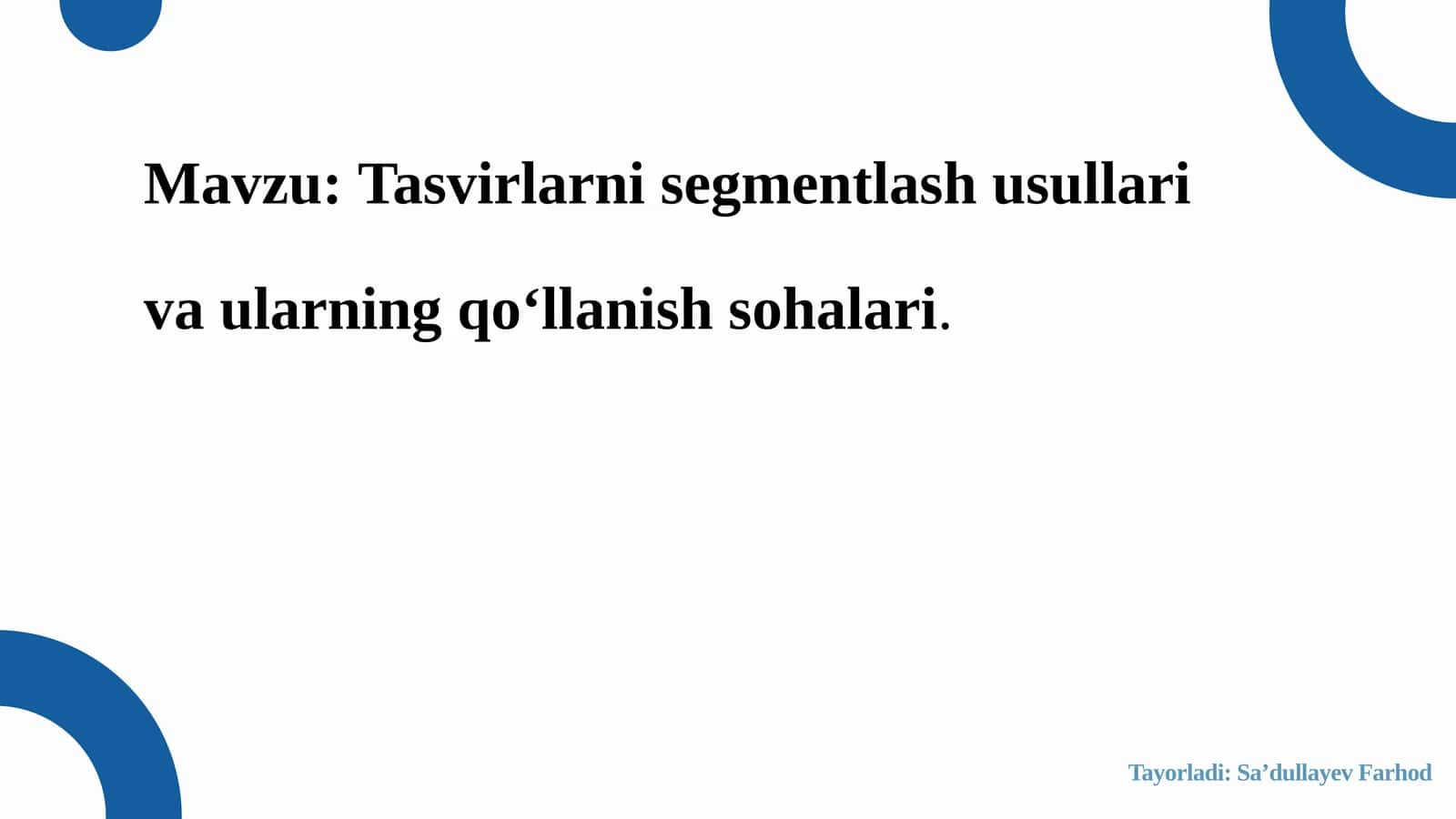 Signlar va tasvirlarni yaratish 1