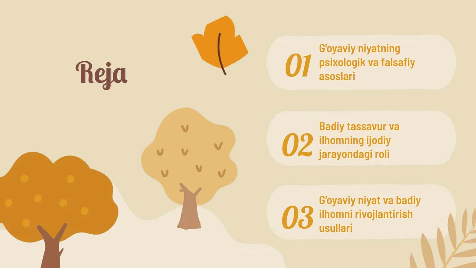 G'oyaviy niyatning psixologik va falsafiy asoslari 1