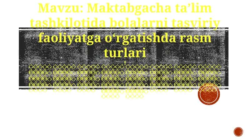 Bolalarni tasviriy faoliyatga oʻrgatishda rasm turlari 1