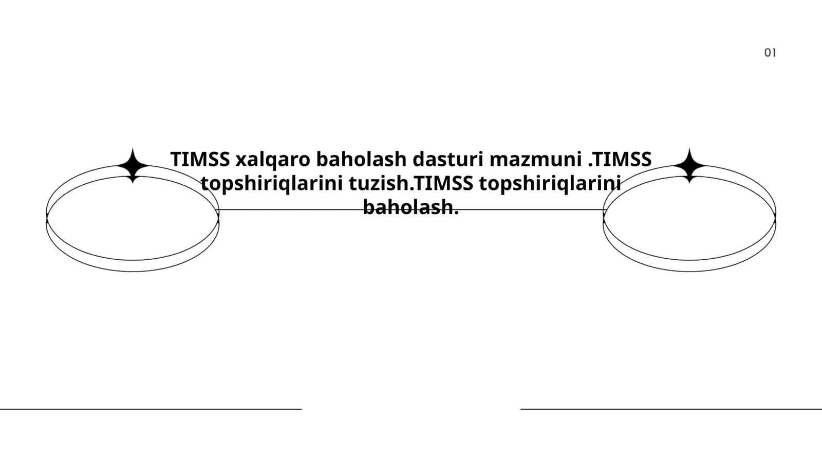 TIMSS xalqaro baholash dasturi 1