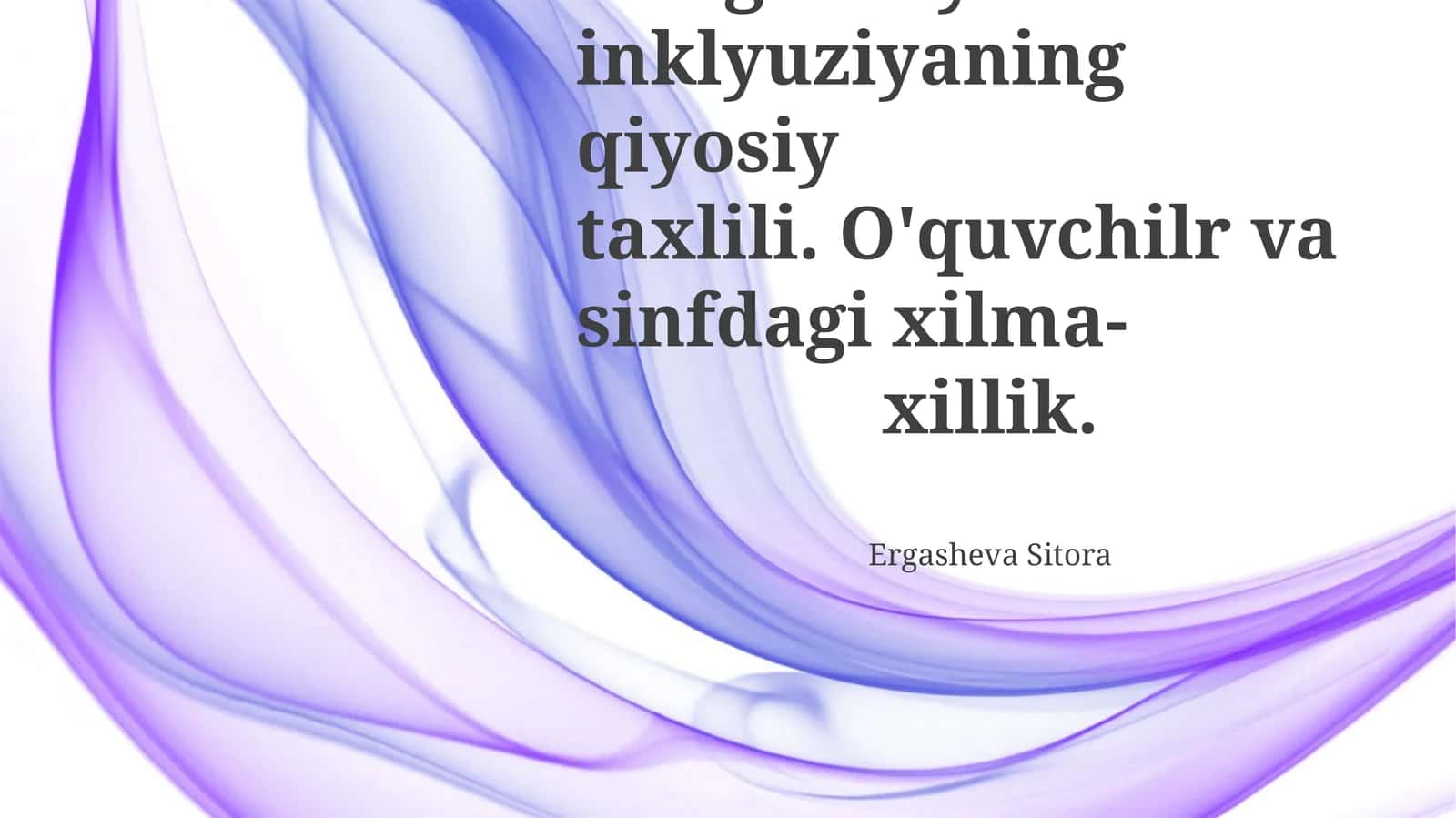 Integratsiya va Inklyuziyaning Taqqoslash Tahlili 1