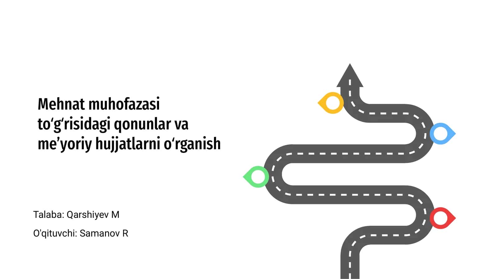 Mehnat muhofazasi to‘g‘risidagi qonunlar va me’yoriy hujjatlarni o‘rganish 1