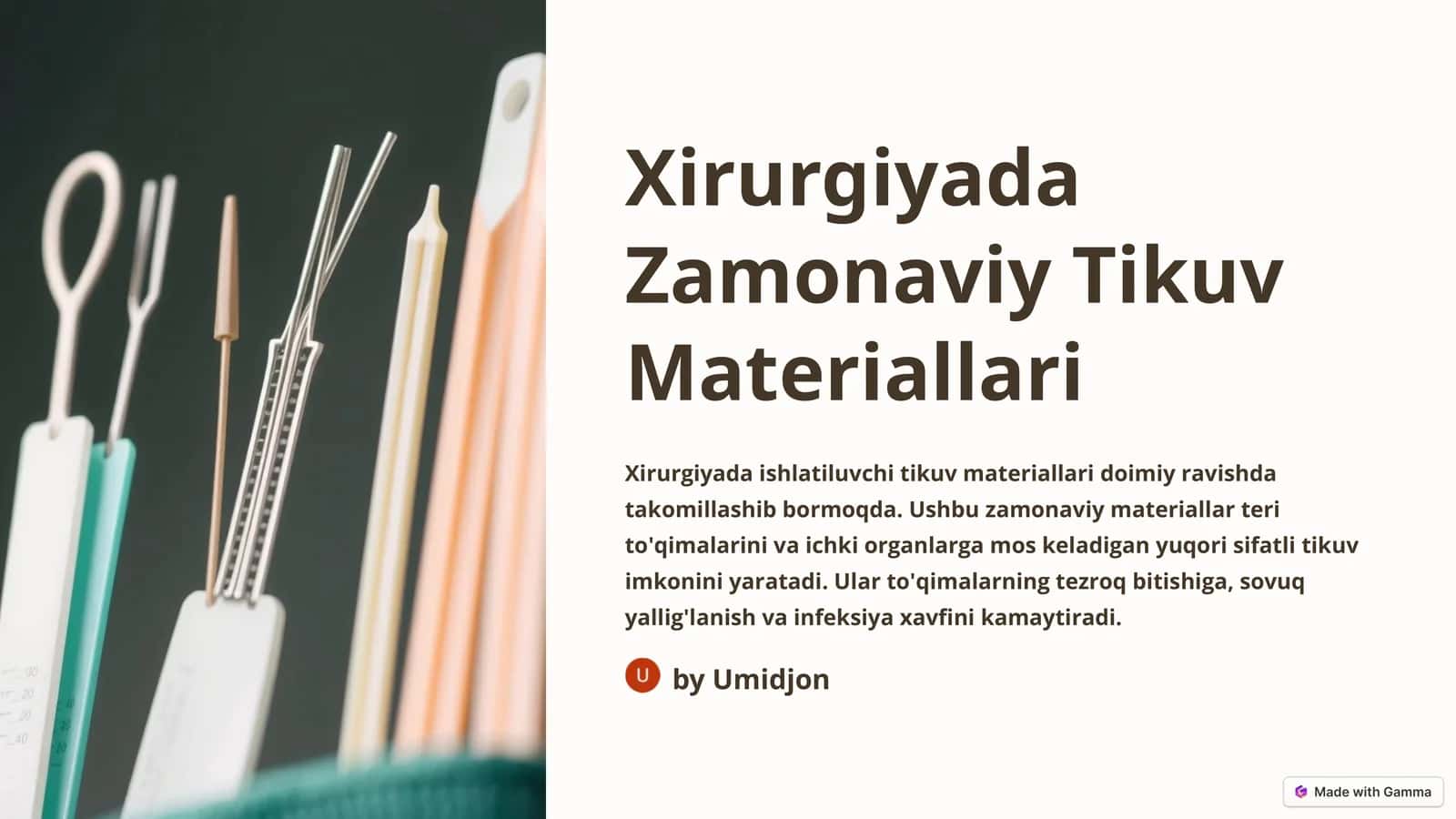 Tikuv Materiallarining Turli Xillari va Xossalari 1