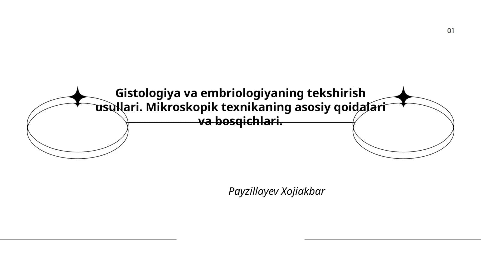 Gistologiya va embriologiyaning tekshirish usullari 1