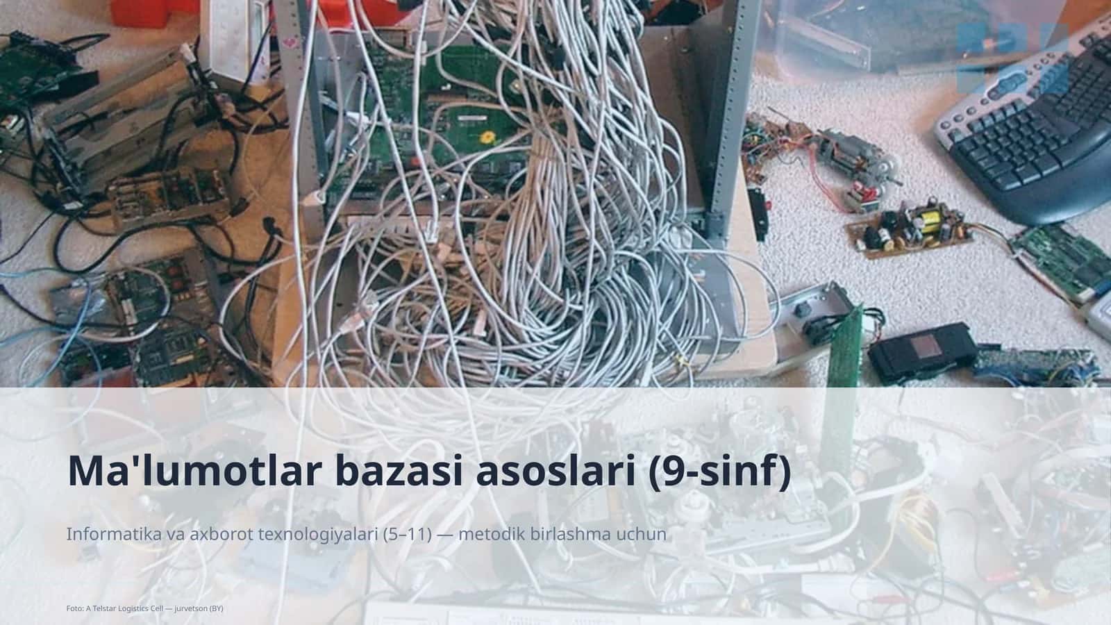 Ma'lumotlar bazasi asoslari (9-sinf) 1