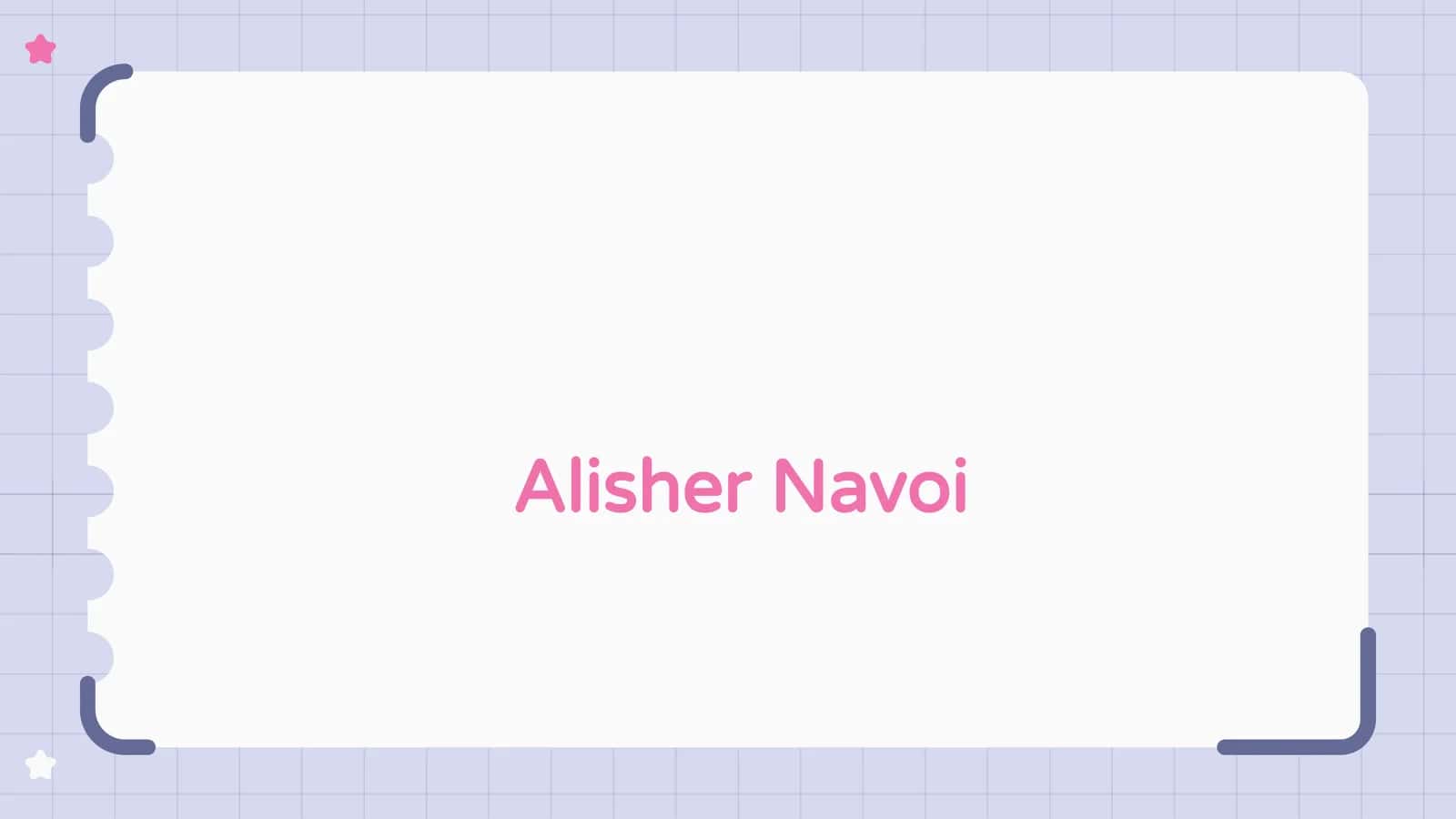 Alisher Navoi 1
