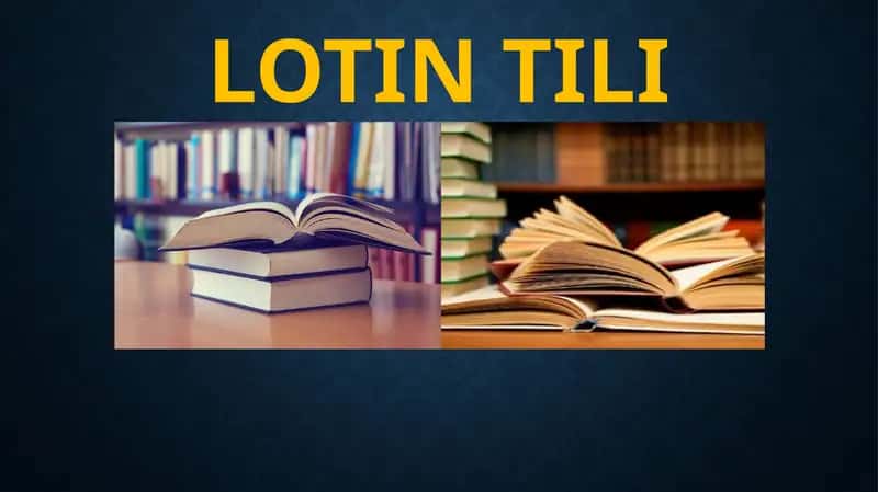 LOTIN TILI TARIXI 1