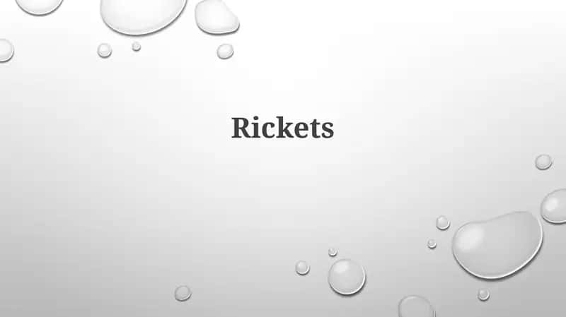 Understanding Rickets: Definition, Causes, and Risk Factors 1