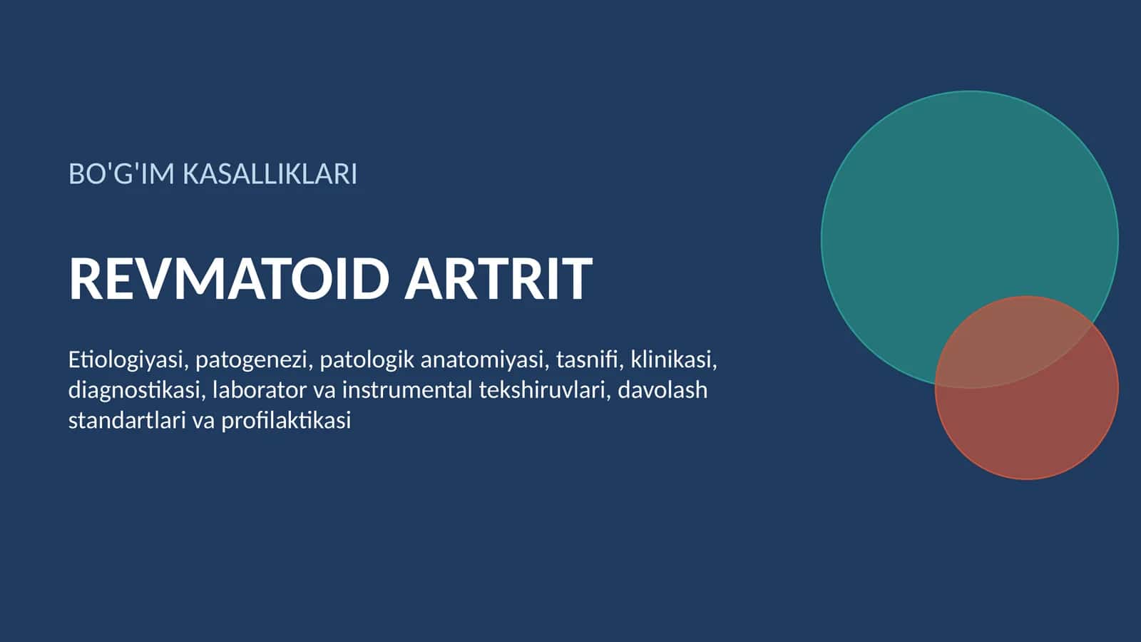 BO'G'IM KASALLIKLARI 1