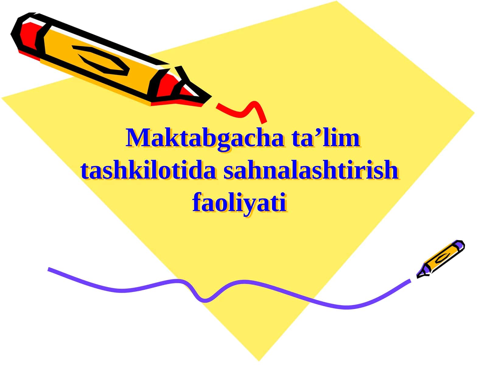 Maktabgacha ta’lim tashkilotida sahnalashtirish faoliyati 1
