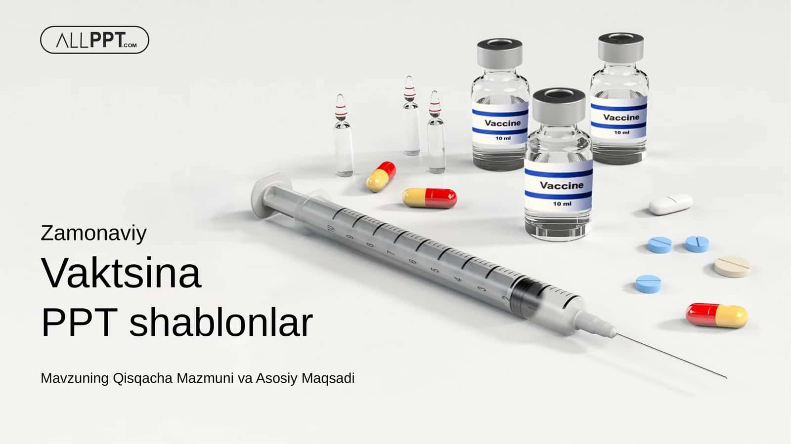 Vaksinalar Yaratish Texnologiyasi va Immunologiya Taqdimoti (48 Slayd) 1