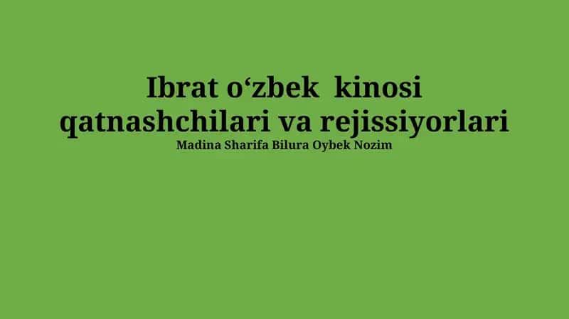 Ибрат 1