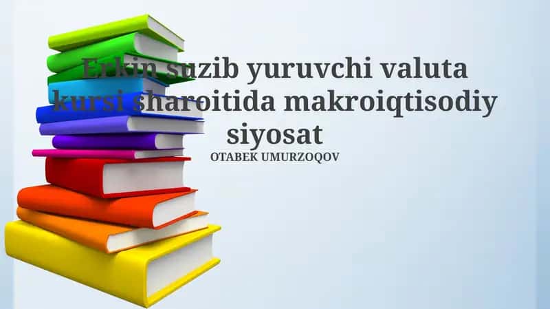 Suzuvchi valyuta kurslari 1