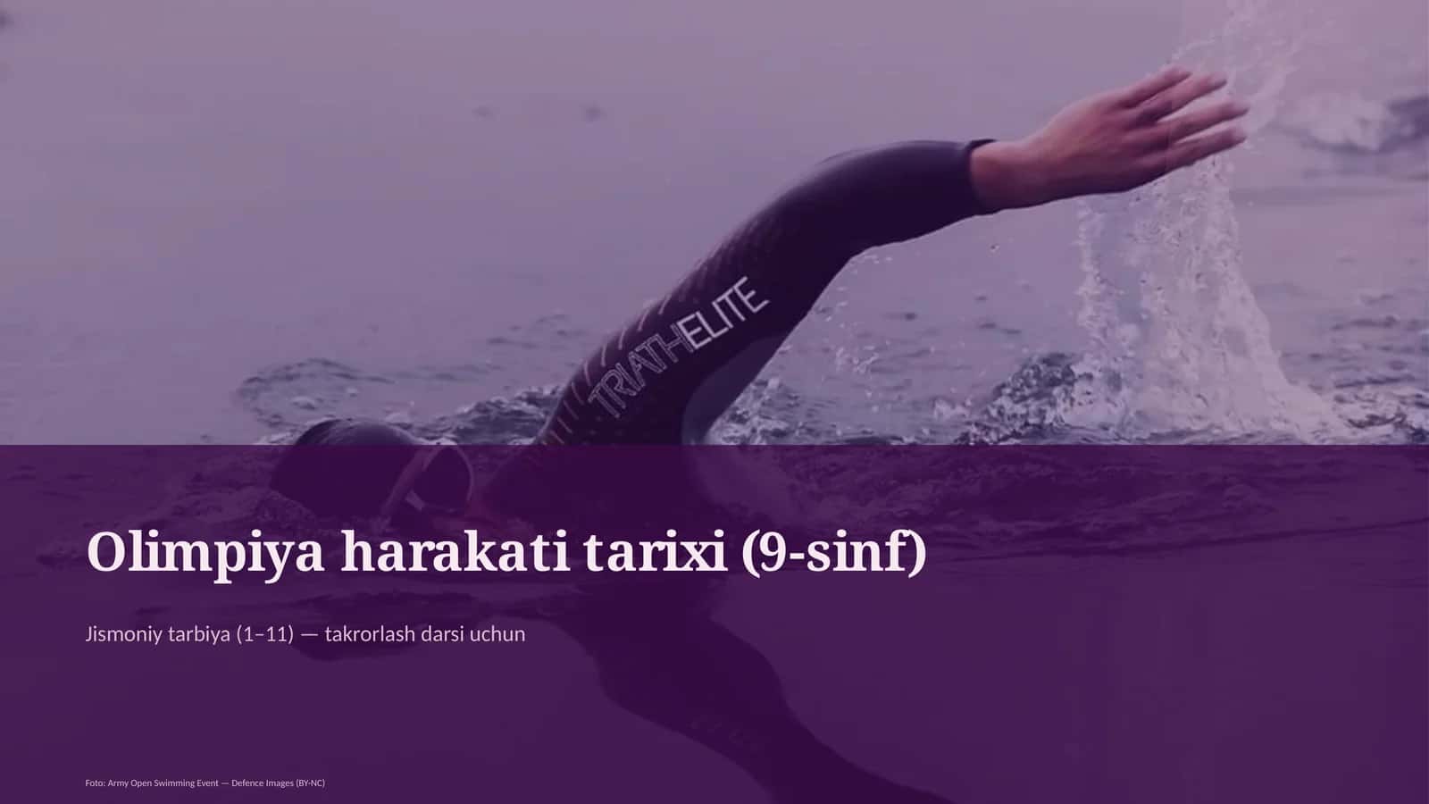 Olimpiya harakati tarixi (9-sinf) 1