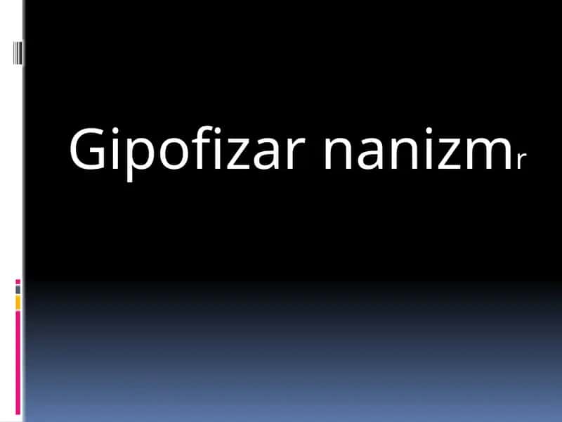 Gipofizar nanizm 1