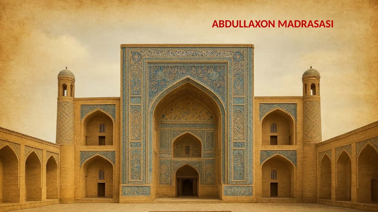 Abdullaxon Madrasasi 1