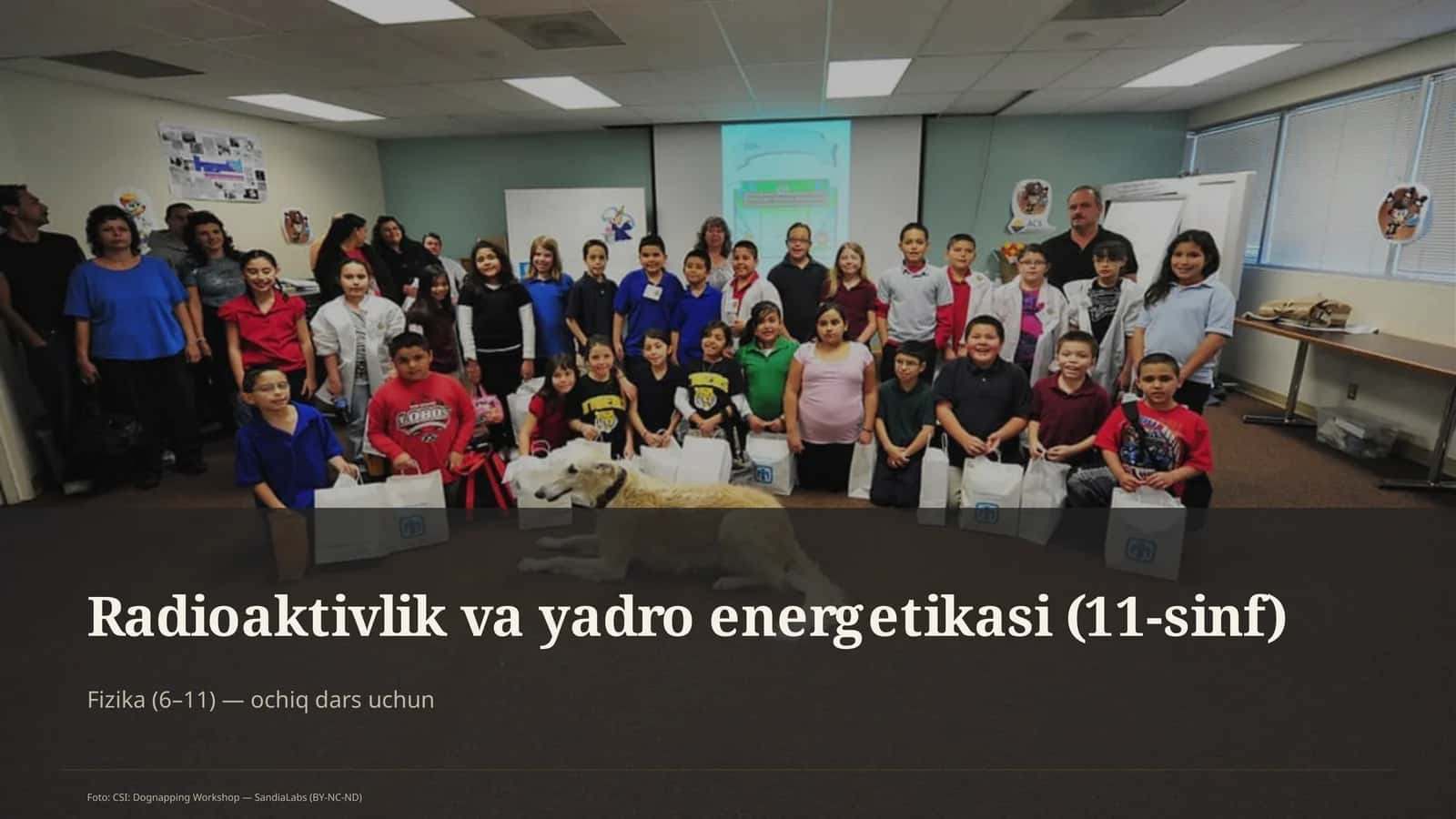 Radioaktivlik va yadro energetikasi (11-sinf) 1