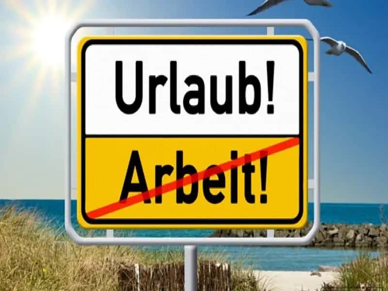 Arbeiten im Urlaub 1