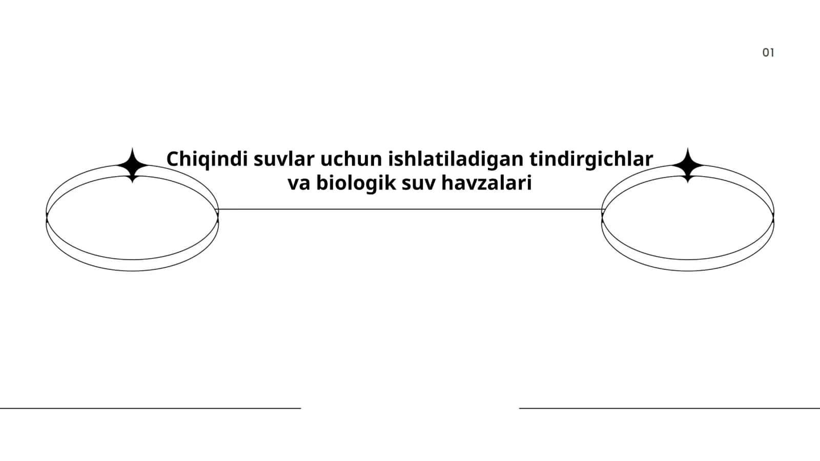 Chiqindi suvlar uchun tindirgichlar va biologik suv havzalari 1