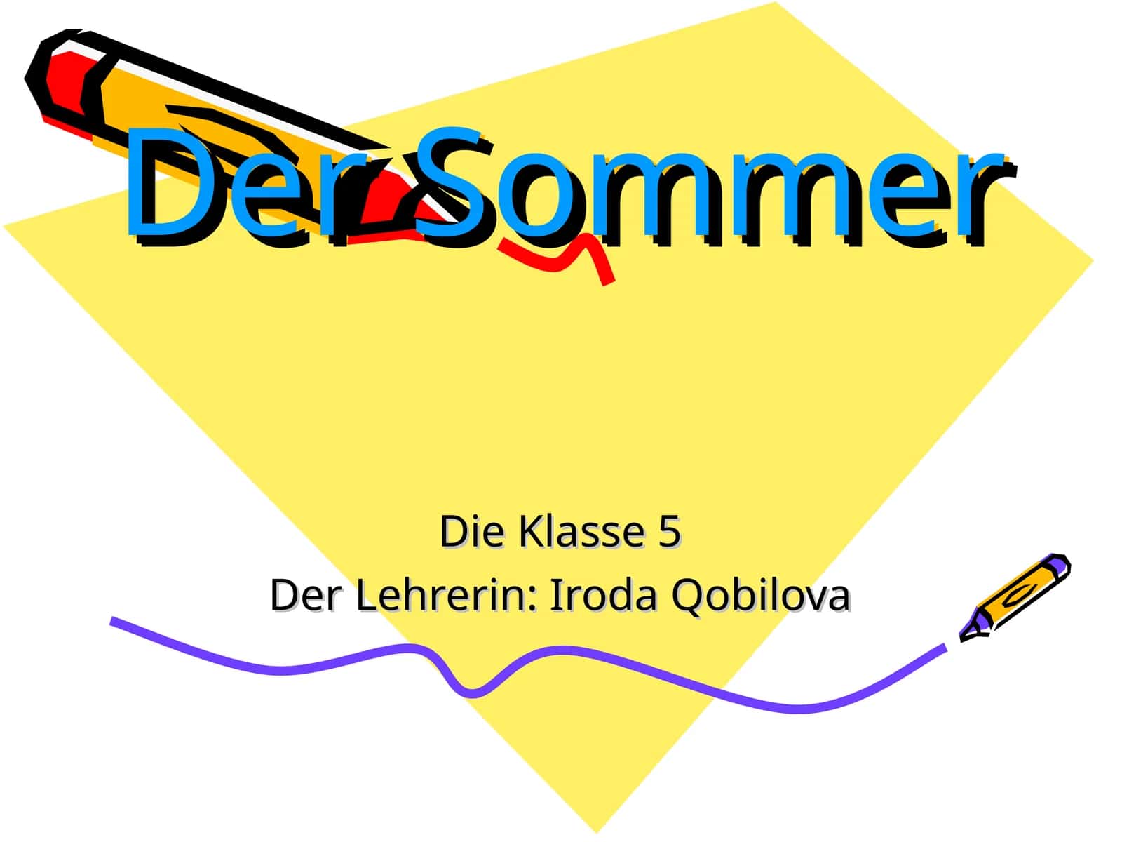 Der Sommer 1