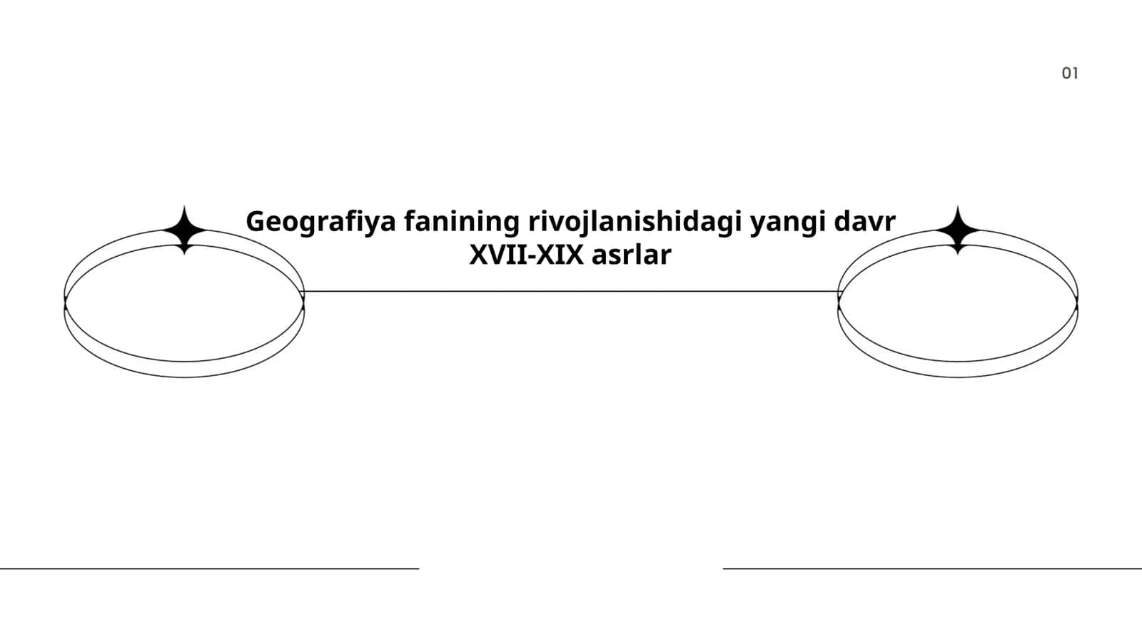 Geografiya fanining rivojlanishidagi yangi davr XVII-XIX asrlar 1