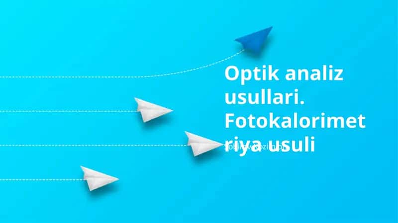 Optik Analiz Usullari 1
