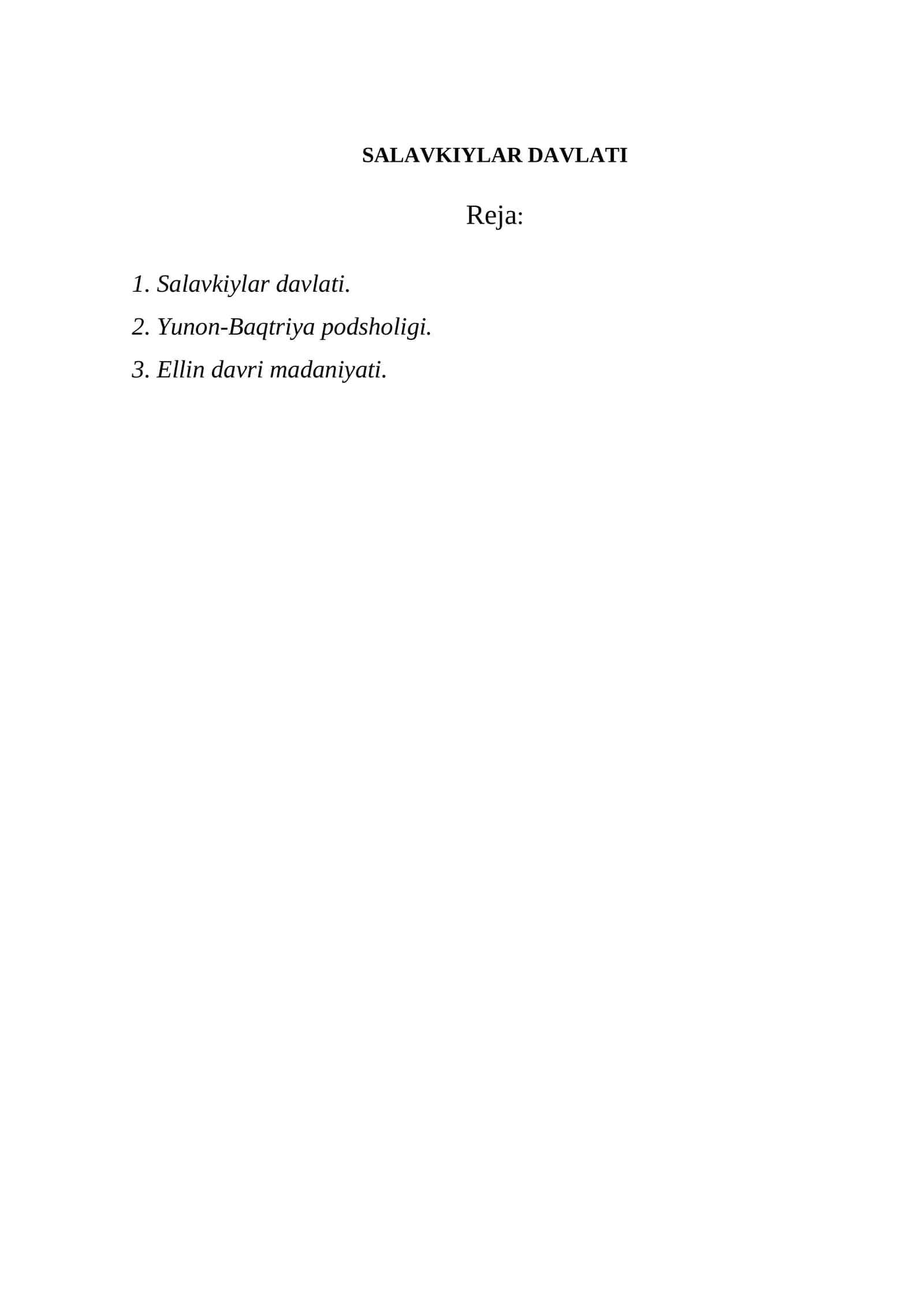 Salavkiylar davlati 1