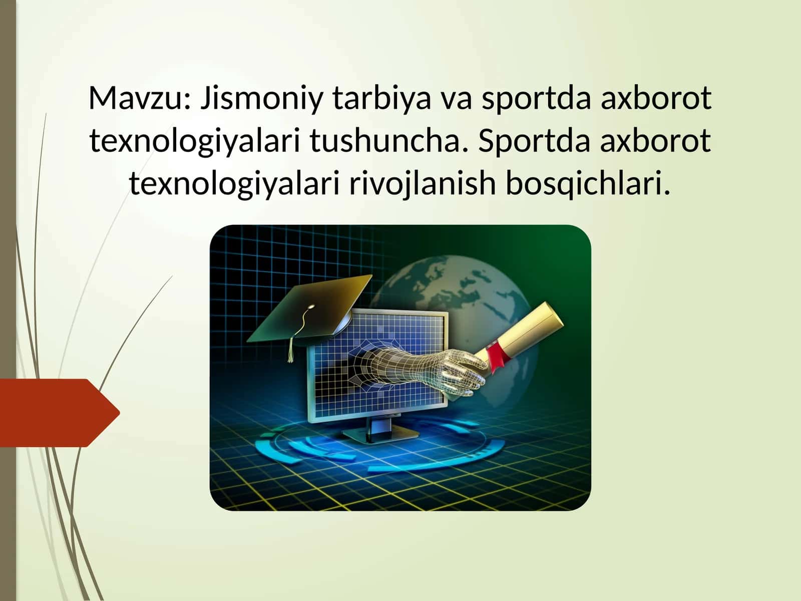 Jismoniy tarbiya va sportda axborot ta’lim vositalaridan foydalanish 1