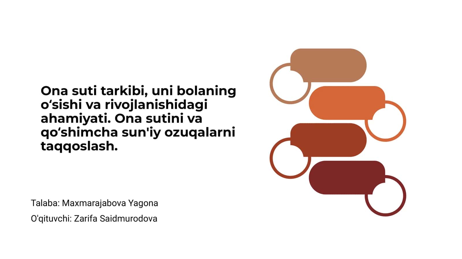 Ona suti tarkibi, uni bolaning oʻsishi va rivojlanishidagi ahamiyati 1