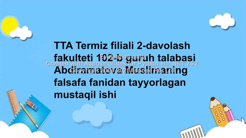 Hozirgi zamon demografiyasining falsafiy tahlili 1