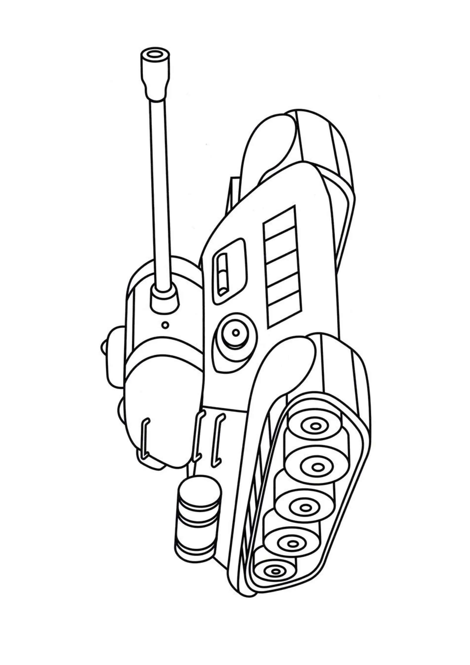 Bolalar uchun Tank "Raskraski" 1-to'plam 1