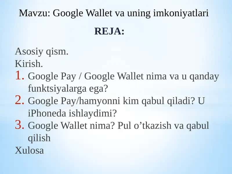 Google Wallet 1