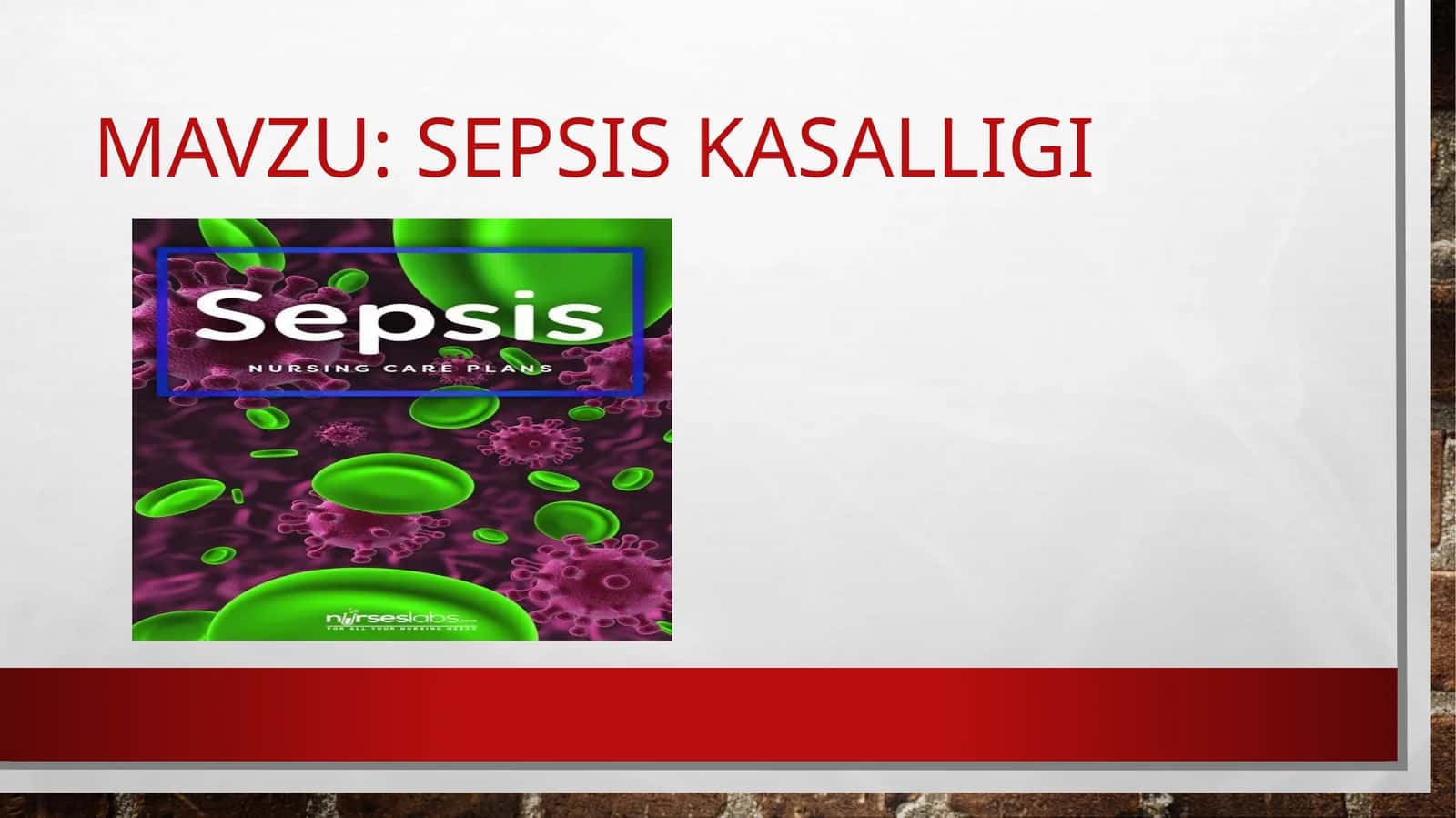 sepsis kasalligi 1