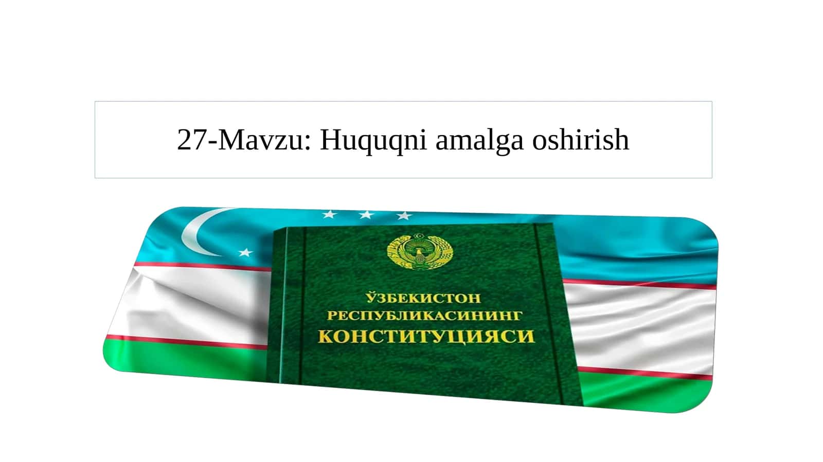 Huquqniamalgaoshirish 1