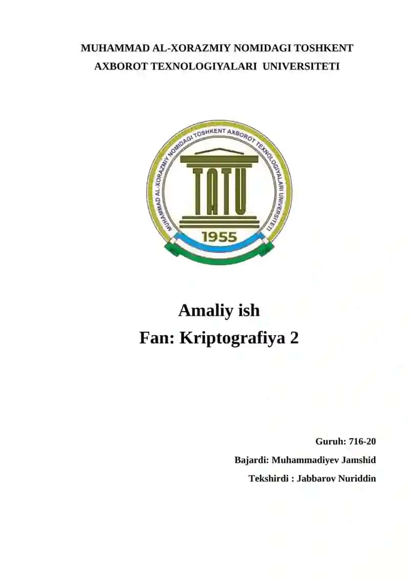 Kriptografiya 2 1