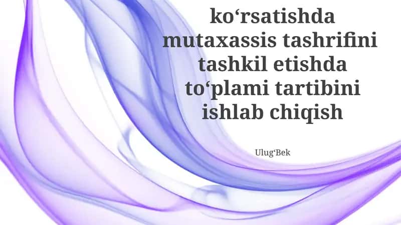 Servis hizmati tartibi 1
