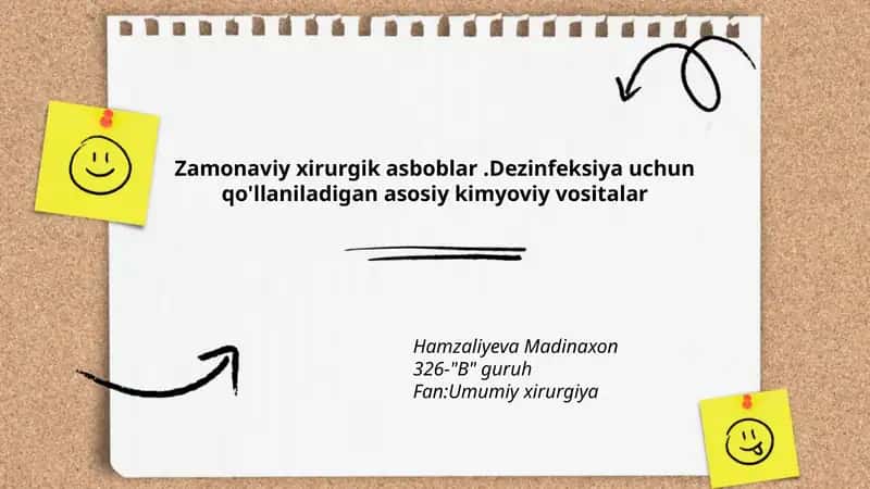 Zamonaviy xirurgik asboblar 1